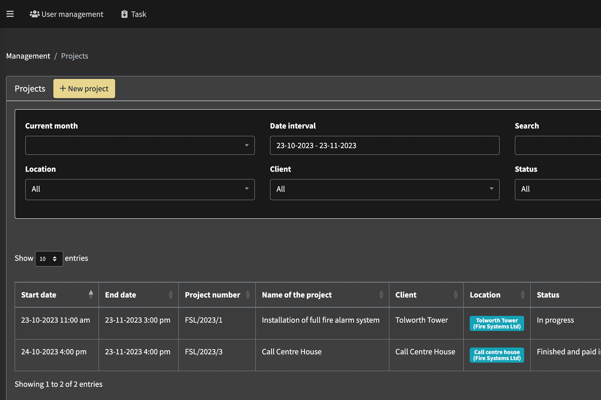 Projektmanagement